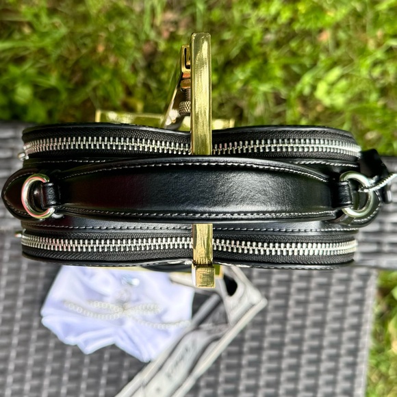 Coach Heart Crossbody Bag With Bow Print - Picture 8 of 14